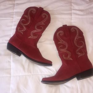 Red Cowboy Boots